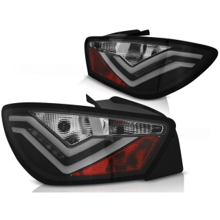 LED Rückleuchten Lightbar passt für Seat Ibiza 6J (3-Türer) ab 2008-2012 rauch