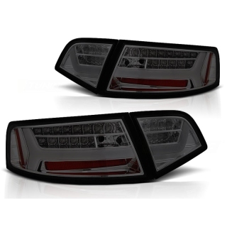 LED Rückleuchten Lightbar passt für Audi A6 4F C6 Facelift ab 2008 rauch/smoke