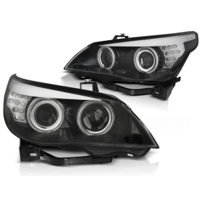 CCFL Scheinwerfer Angel Eyes mit LED-Blinker passt...