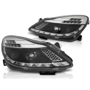 Scheinwerfer LED Tagfahrlicht passt für Opel Corsa D...