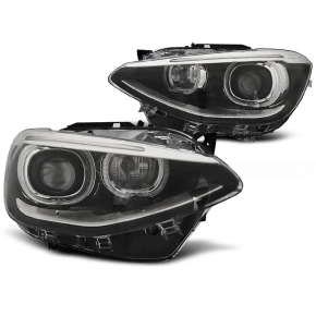 Scheinwerfer LED Angel Eyes passt für BMW 1er...