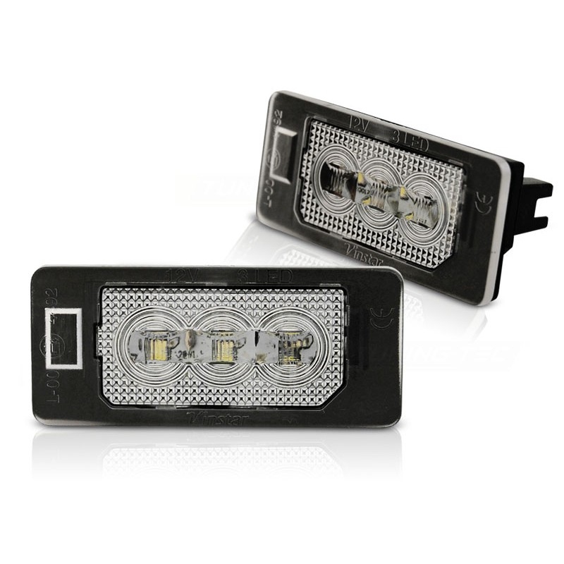 Premium LED Kennzeichenbeleuchtung für Audi A4 B6 Limousine und