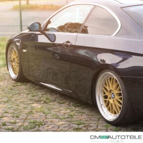 Sport Seitenschweller SET für BMW 3er E92 / E93 auch LCI / Facelift mit ABE  