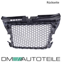 Kidney Grille Honeycomb Chrome Black fits on Audi A3 8P Face