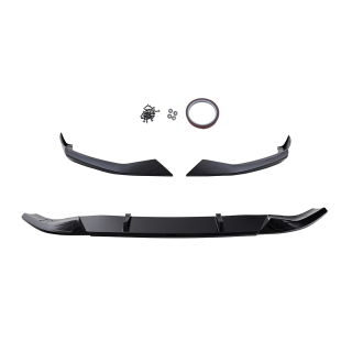 Sport Competition Front Spoiler Splitter Carbon gloss fits on BMW G30 G31 LCI up  2020 with M-Sport