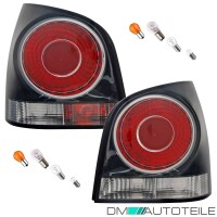 Set VW Polo 9N3 rear lights left right 05-09 red incl. Bulbs