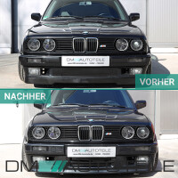 DM Exclusiv Sport Front Bumper upper + lower Part fits on BM