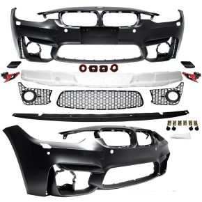 Sport Evo Front Bumper fits on BMW 3-Series F30 F31 all...