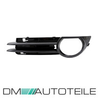 Set Fogs cover grille SET gloss black fits on Audi A3 8P 200