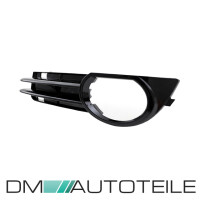 Set Fogs cover grille SET gloss black fits on Audi A3 8P 200