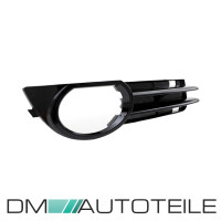 Set Fogs cover grille SET gloss black fits on Audi A3 8P 200