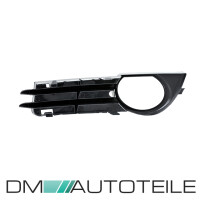 Front Grille honeycomb black gloss+Fogs cover fitts on Audi 