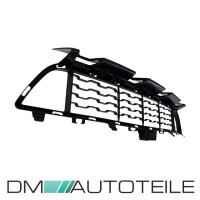 Set of front lower grille+ fogs cover black gloss fits on BM
