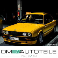  Set of Front Kidney Grille + Headlamp Cover black gloss fit