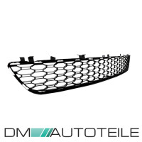Set Front Grille Fogs Cover black gloss 3-pcs fits on BMW 5-