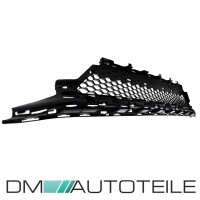 Set Front lower Grille Bumper + Fogs cover Black Gloss fits 