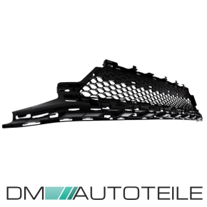 Kühlergrill + Gitter Waben Schwarz Glanz passend für Mercedes C Klasse W205 S205 14-18 mit AMG Line auf Set Panamericana GT