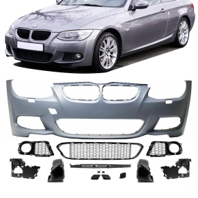 Front Bumper fits on BMW 3-Series E92 E93 LCI Facelift...