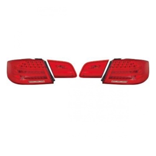 LED Rückleuchten Rot Klar 4tlg. OE Design für BMW 3er Coupe (E92) ab 2006-2010