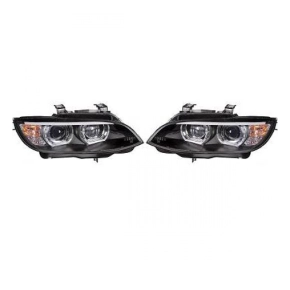 D1S/H3 Tagfahrlicht Xenon Scheinwerfer Angel Eyes Schwarz...