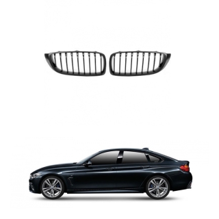 Set Performance Kühlergrill Grill Schwarz für BMW 4er F32 F33 F36 alle Modelle