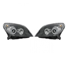 Set Angel Eyes Scheinwerfer Schwarz H7/H7 für Opel...