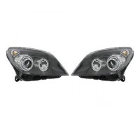 Set Angel Eyes Scheinwerfer Schwarz H7/H gallery