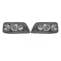 Set Scheinwerfer Schwarz H7/H1 f&uuml;r VW Multivan...