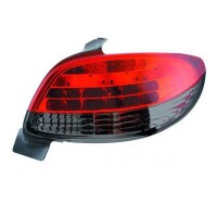 LED Rückleuchten Klarglas Set Rot S gallery
