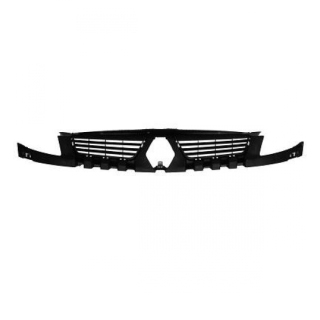 Kühlergitter Front Grill Schwarz oben für Renault Kangoo Rapid 03-05