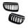 Set Sport Dual Slat Kidney Front Grille Black Gloss fits...