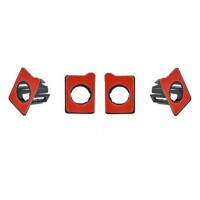4x Parkhilfe PDC Halter Sto&szlig;stange vorne...