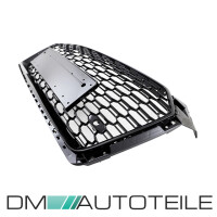 Front Radiator Grille honeycomb black gloss fits Audi A5 B9 