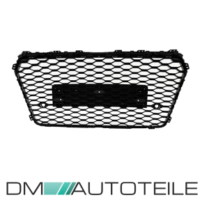 Front Bumper Kidney Grille Black Gloss for all Audi A6 C7 Facelift up 09/2014