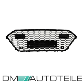 Front Bumper Kidney Grille Black Gloss for all Audi A6 C7 Facelift up 09/2014