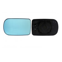 Spiegelglas links beheizbar blau get&ouml;nt...
