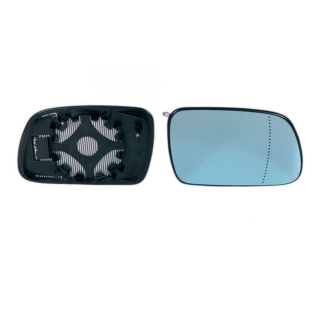 Spiegelglas rechts beheizbar blau getönt konvex für Citroën Xsara Peugeot 307