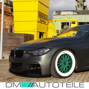 Kühlergrill Grill Doppelsteg für BMW 3er F30 F31 auch M3 Schwarz Glanz 