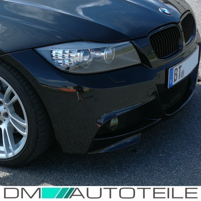 Performance Kidney Front Grille Set Black Gloss Fits On Bmw E90 E91 Lci 08 11