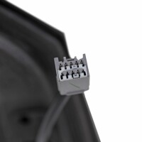Außenspiegel links kpl. grundiert elektr. mit Blinklic