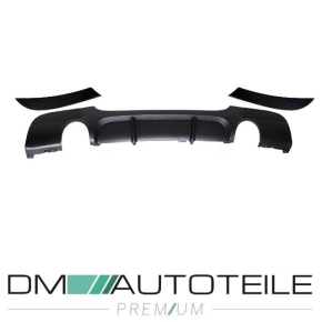 Rear Diffusor Sport-Performance Black only for BMW E90 E91 M-Sport 335 Duplex