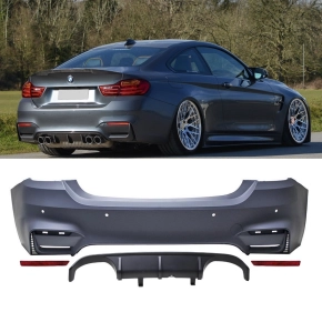 Sport Evo Rear bumper with park assist primed + Duplex...