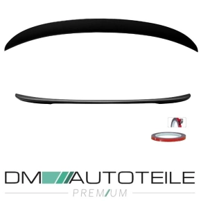 Sport-PERFORMANCE BLACK MATT ABS REAR TRUNK BOOT LIP...