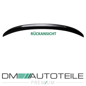 Sport-Performance Heckspoiler / Hecklippe für BMW 3er F30 Limousine auch M-Paket nicht für M3 in Schwarz Matt