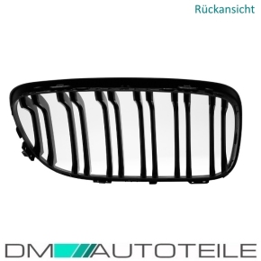 SET FACELIFT Kidney Front Grille Dual Slat Black Matt fits on BMW E90 E91 08-11
