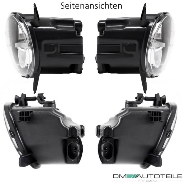 Set LED Nebelscheinwerfer Gelb Klarglas Für BMW 3er F30/F31/F34/F35