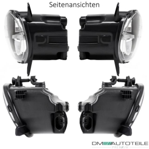 Nebelscheinwerfer LED für BMW F30 / F31 / F20 / F21 / F32 / F33 / F36 auch M-Paket in Klarglas Chrom