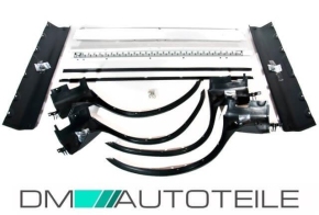 Body Kit Alu Trittbretter Schweller mit Radläufe passt für BMW X5 E53 99-06