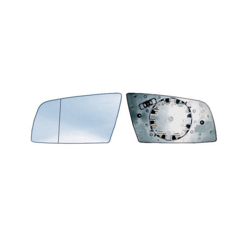 Spiegelglas links beheizbar asphärisch für BMW 6er E63 Cabriolet E64