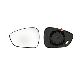 Spiegelglas links heizbar konvex für Citroën C3 Aircross II Opel Crossland X P17